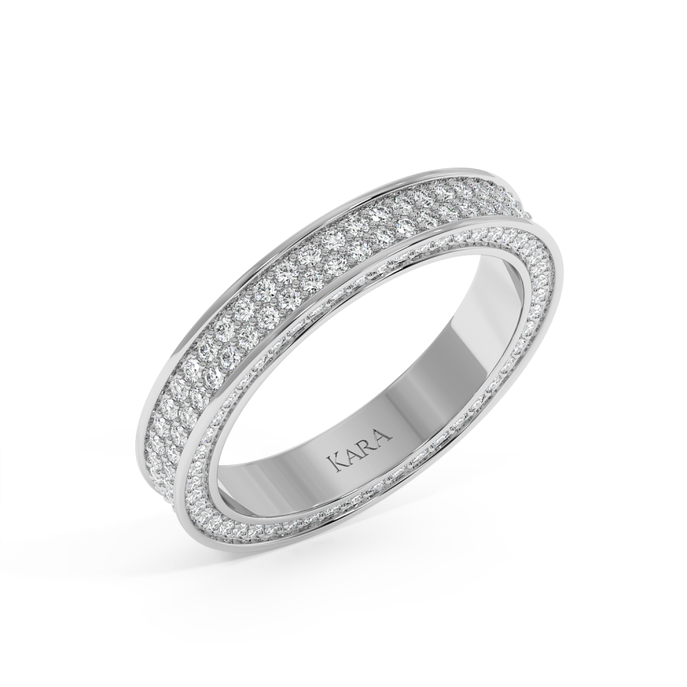 1.10ct diamond wedding rings