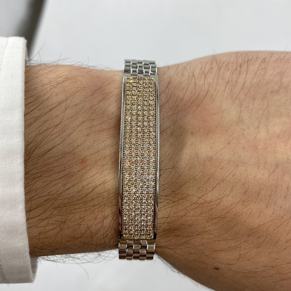 1.42 ct Brown Diamond Bracelet