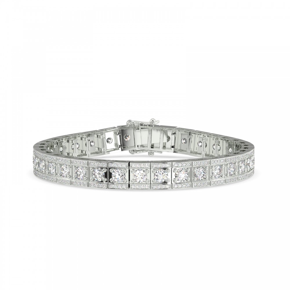 8.23 ct Diamond Bracelet