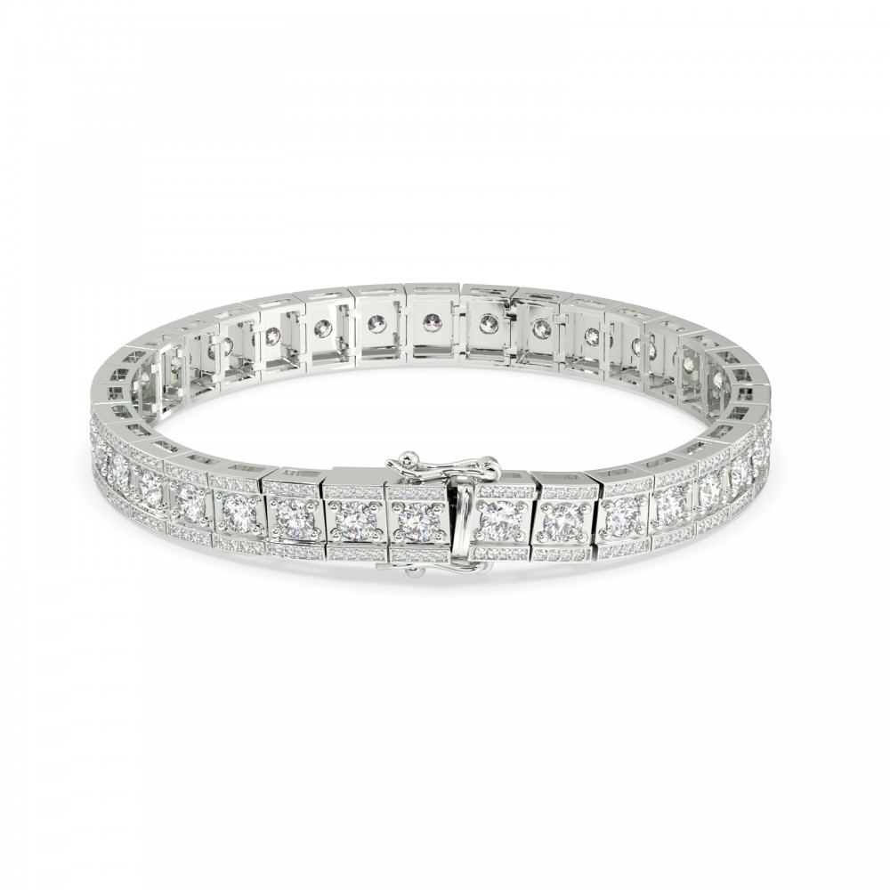 8.23 ct Diamond Bracelet