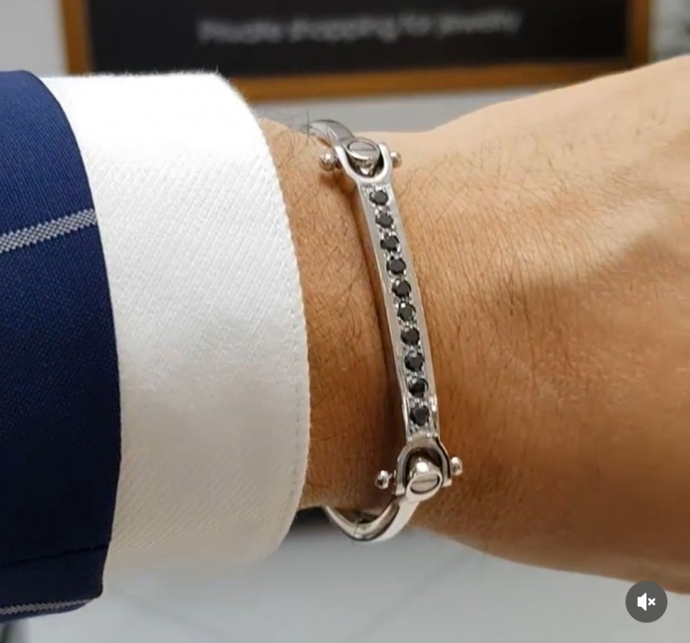 2.00 ct Black Diamond Bracelet