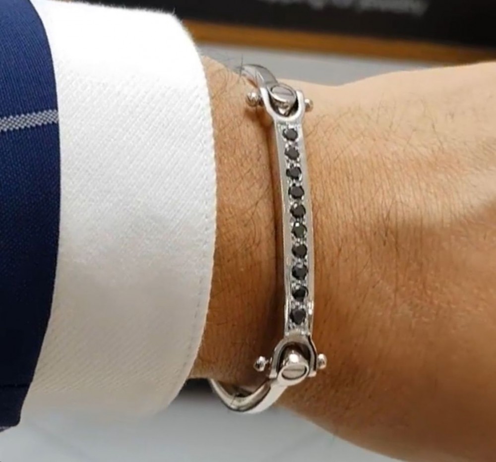 2.00 ct Black Diamond Bracelet