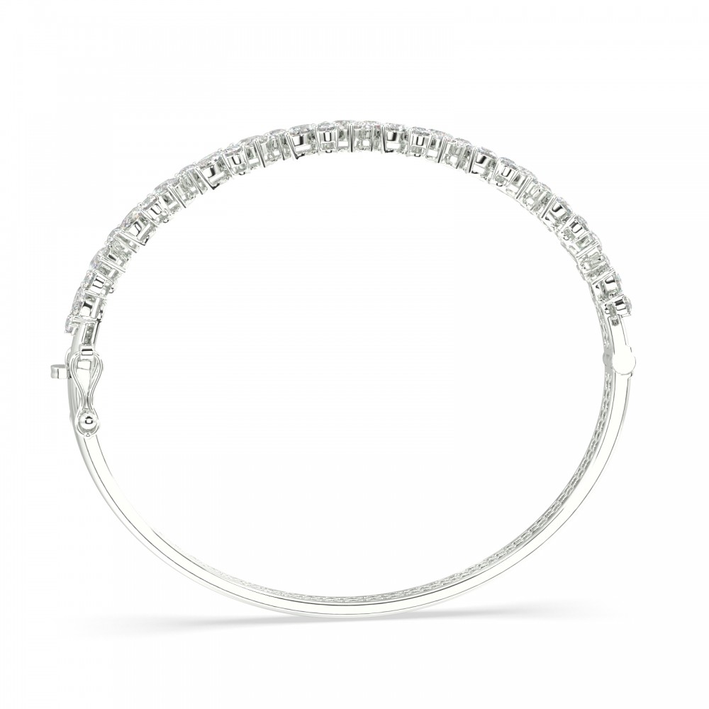 Pear/Marquise 1.49 ct Pear/Marquise diamond bracelet with 0.74 ct round diamonds