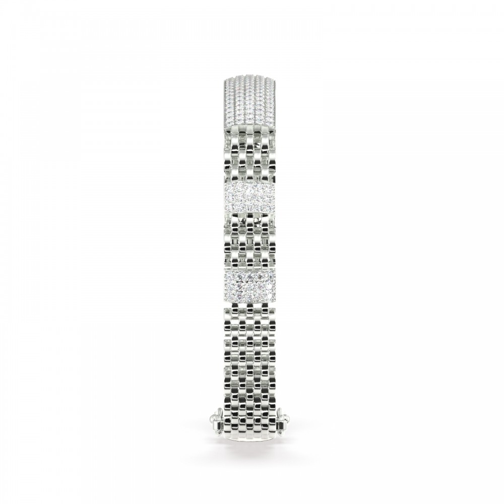 2.14 ct round diamond bracelet