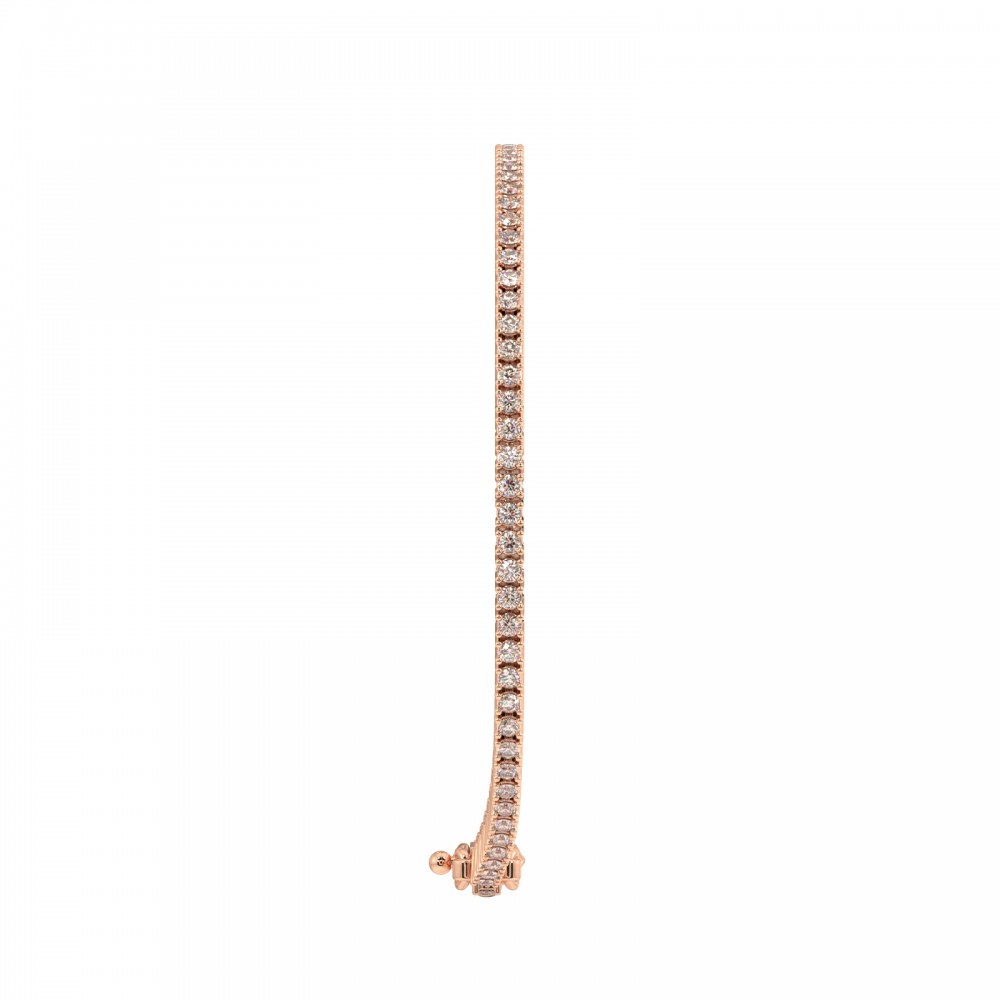 Tennis bracelet with 1.17 ct Brown Diamonds