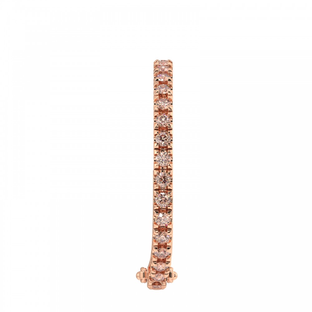9.5 ct Brown Diamond Tennis Bracelet