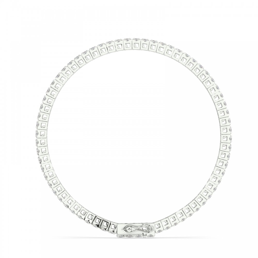 Tennis bracelet with 2.36 ct diamonds