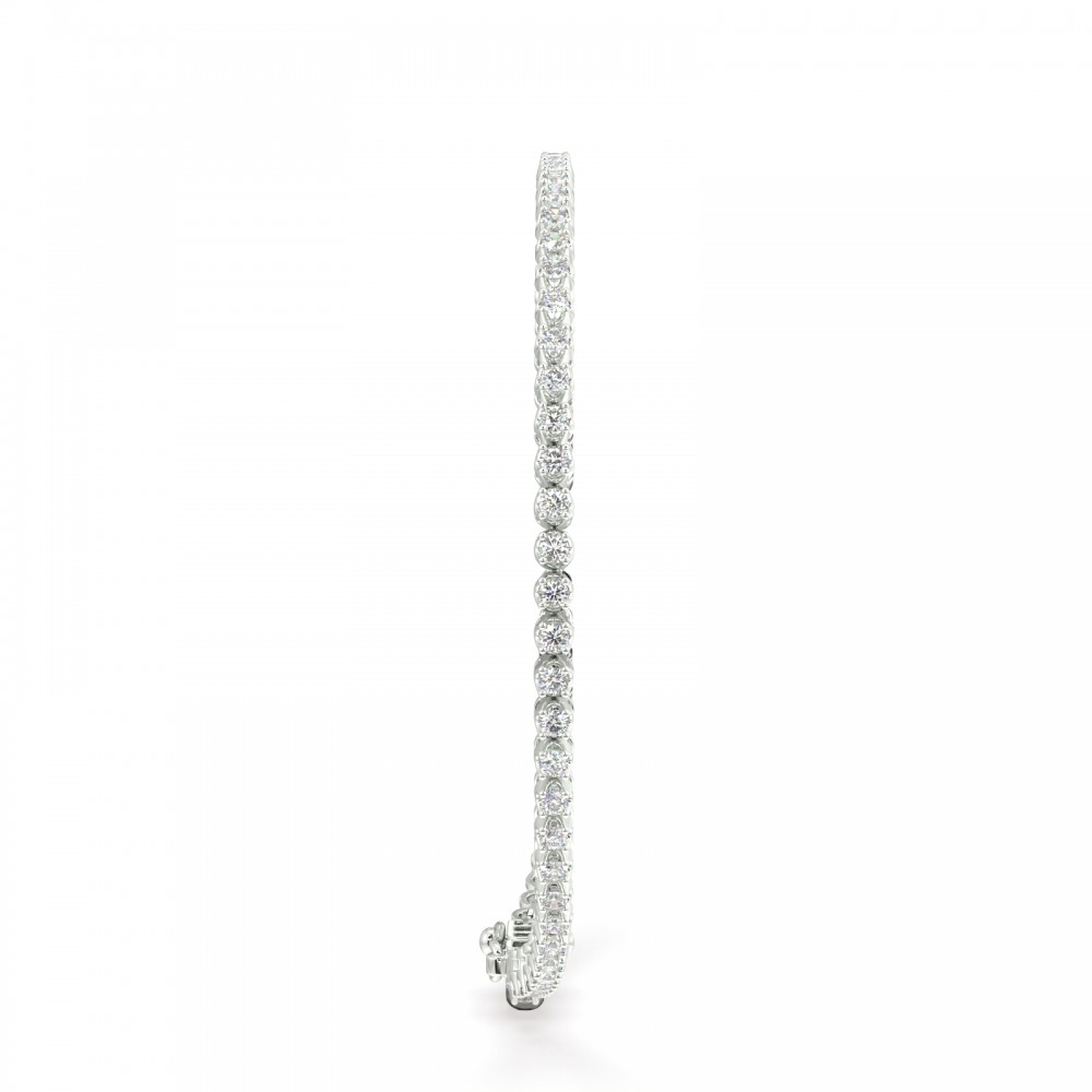 Tennis bracelet with 3.10 ct diamonds