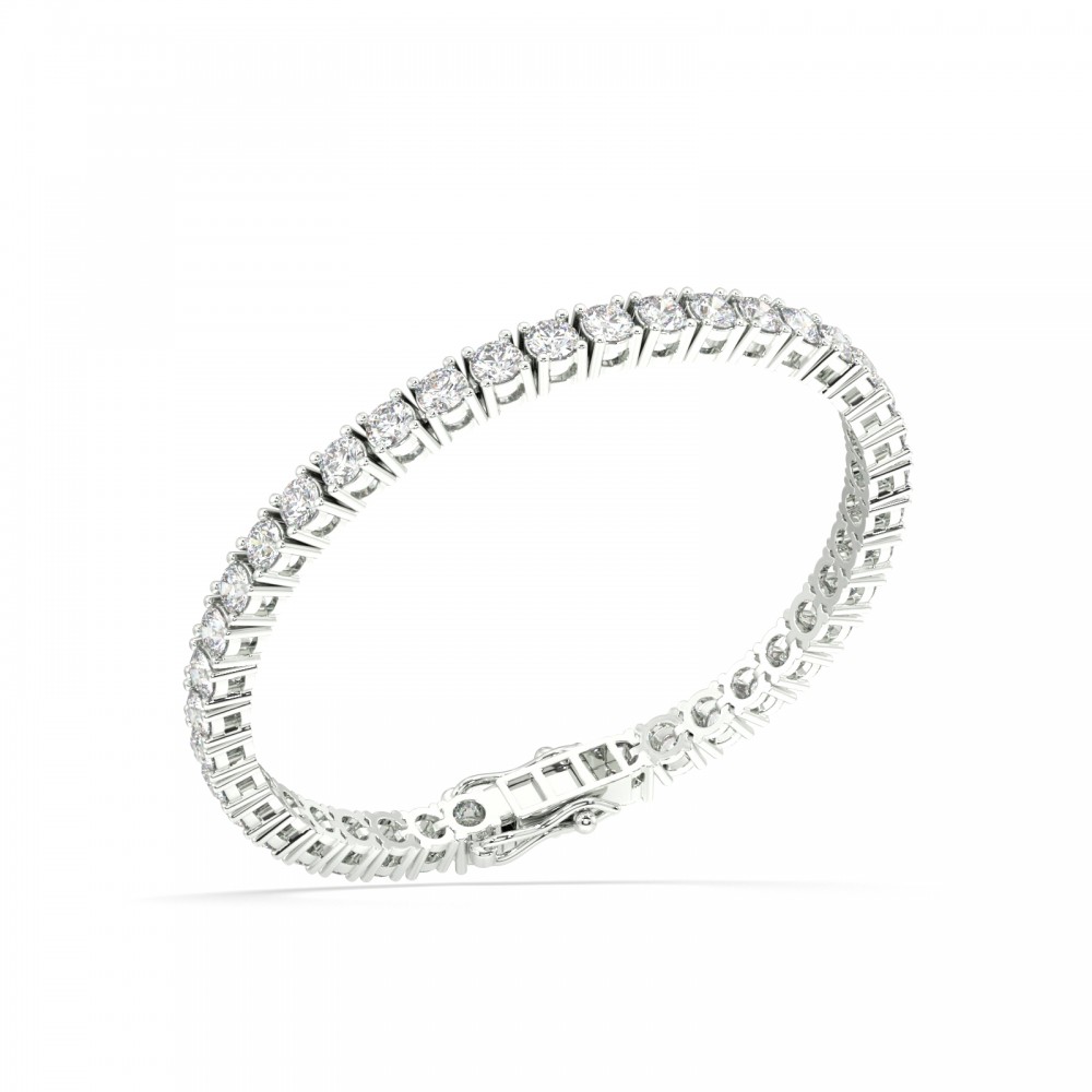 8.09 ct Diamond Tennis Bracelet