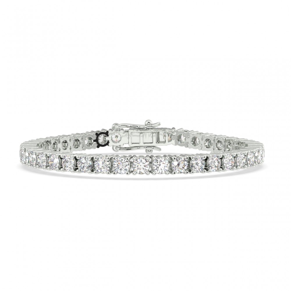 8.09 ct Diamond Tennis Bracelet