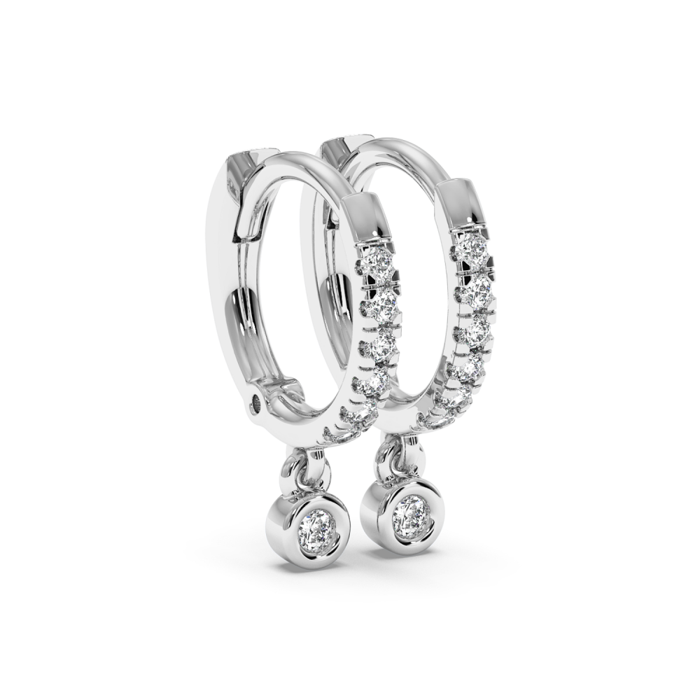 0.07ct Diamond Earrings