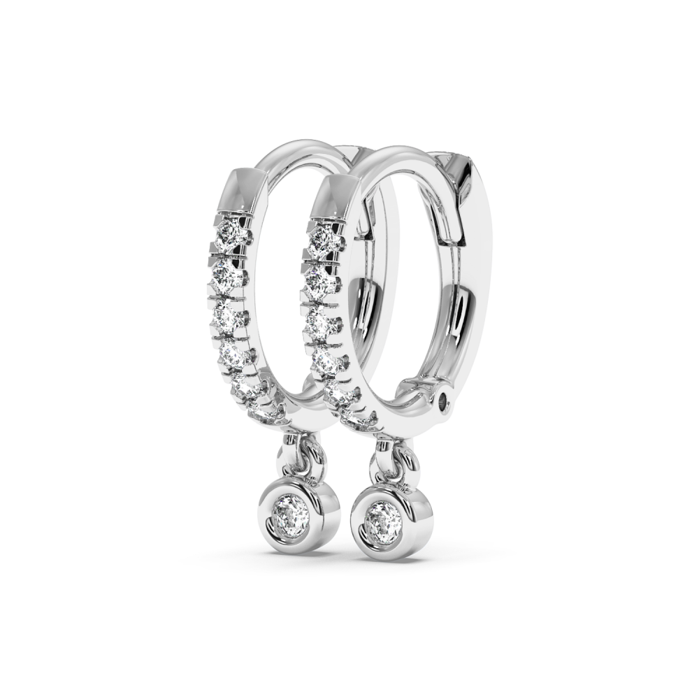 0.07ct Diamond Earrings