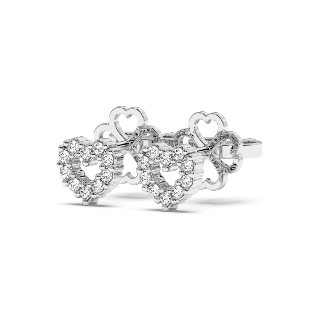 0.08ct Diamond Earrings