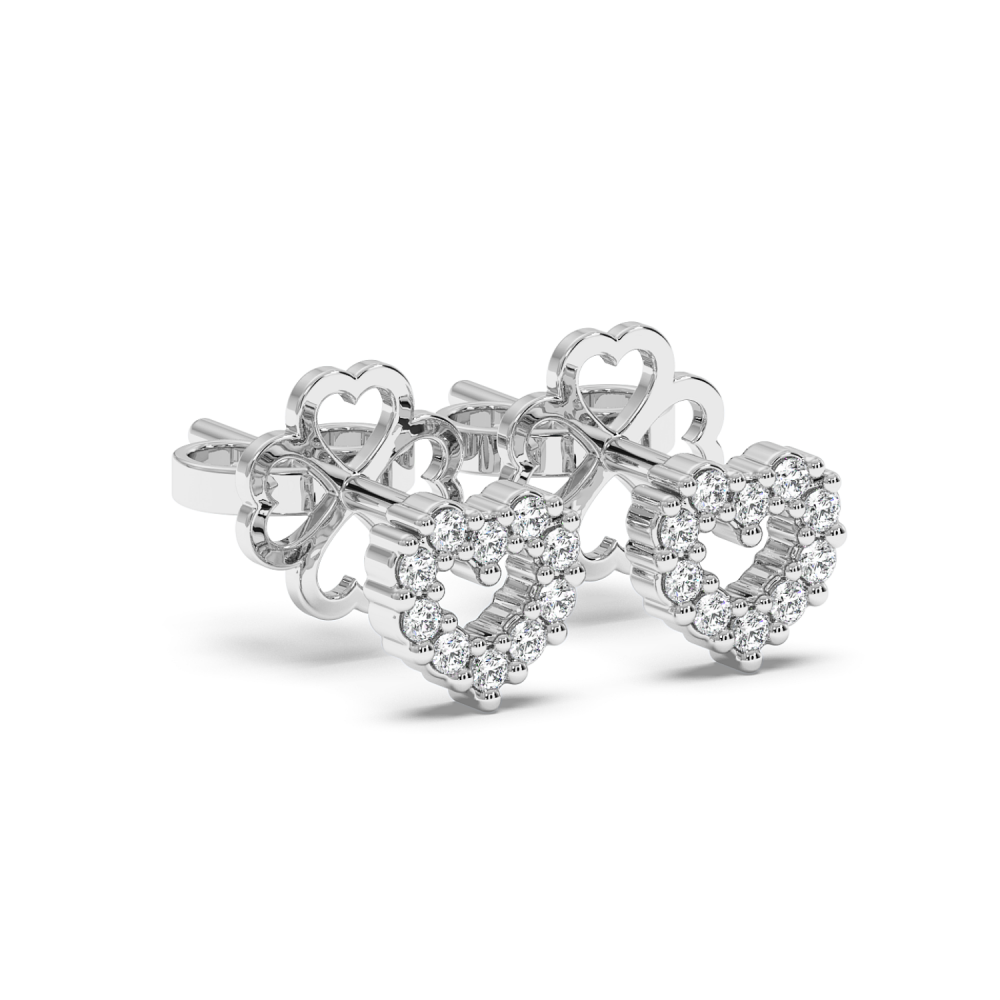 0.08ct Diamond Earrings