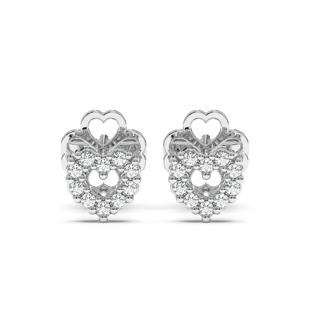 0.08ct Diamond Earrings