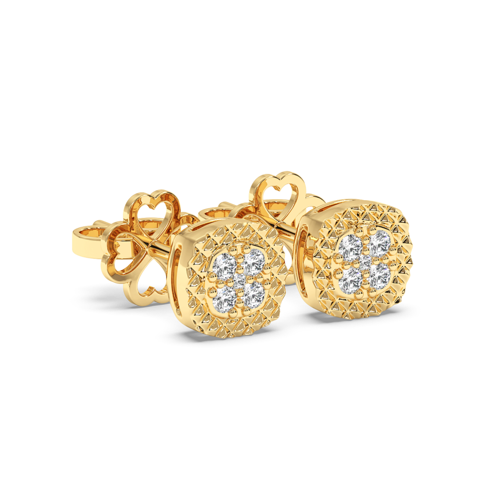 0.09ct Diamond Earrings