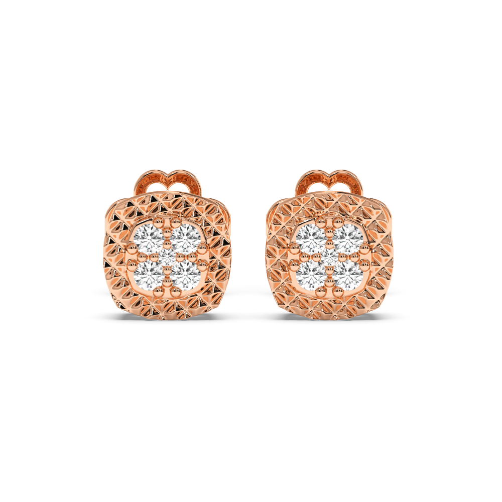 0.09ct Diamond Earrings