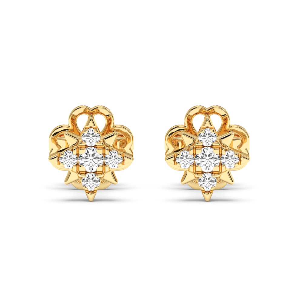 0.11ct Diamond Earrings