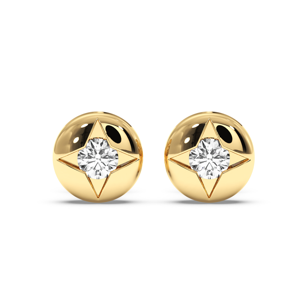 0.19ct Diamond Earrings