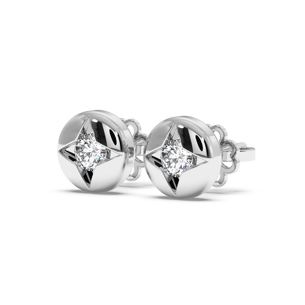 0.19ct Diamond Earrings