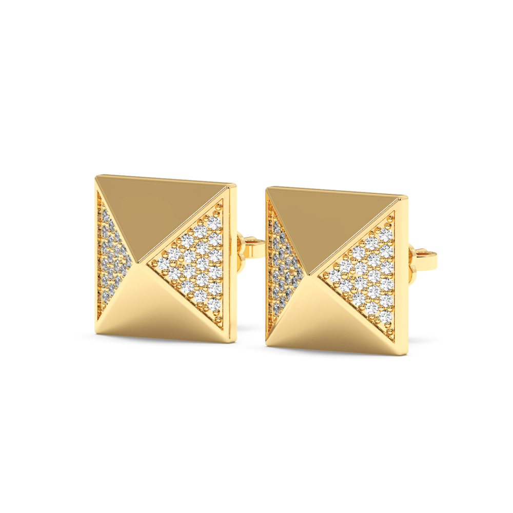 0.28 ct diamond earrings