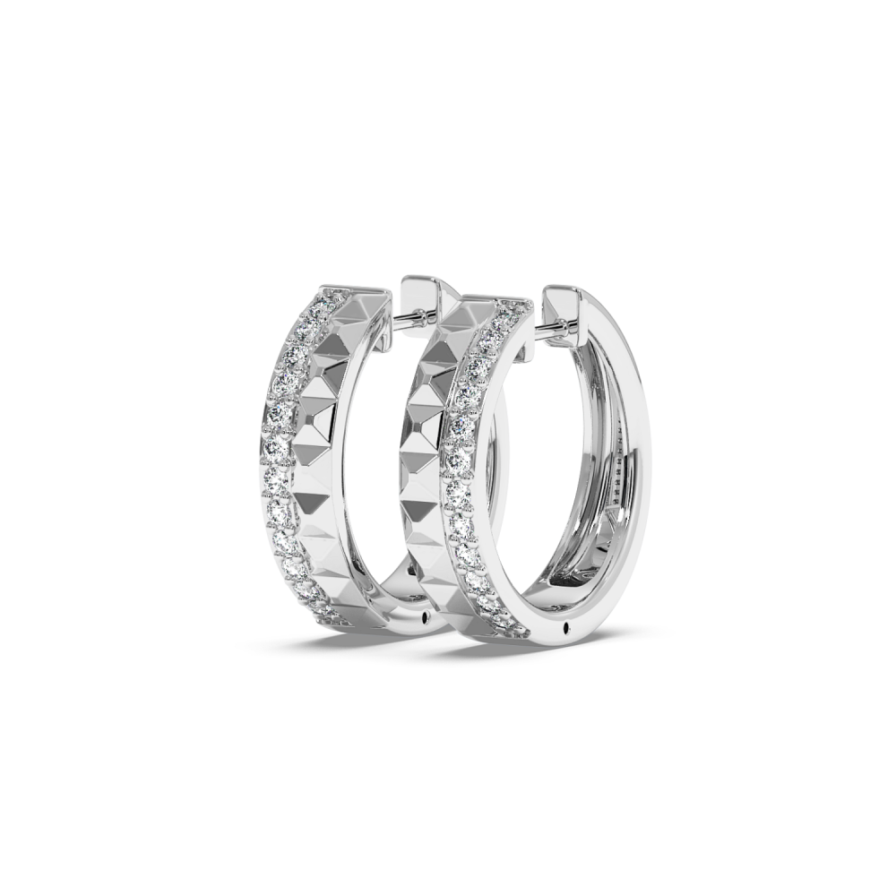 0.20 ct diamond earrings