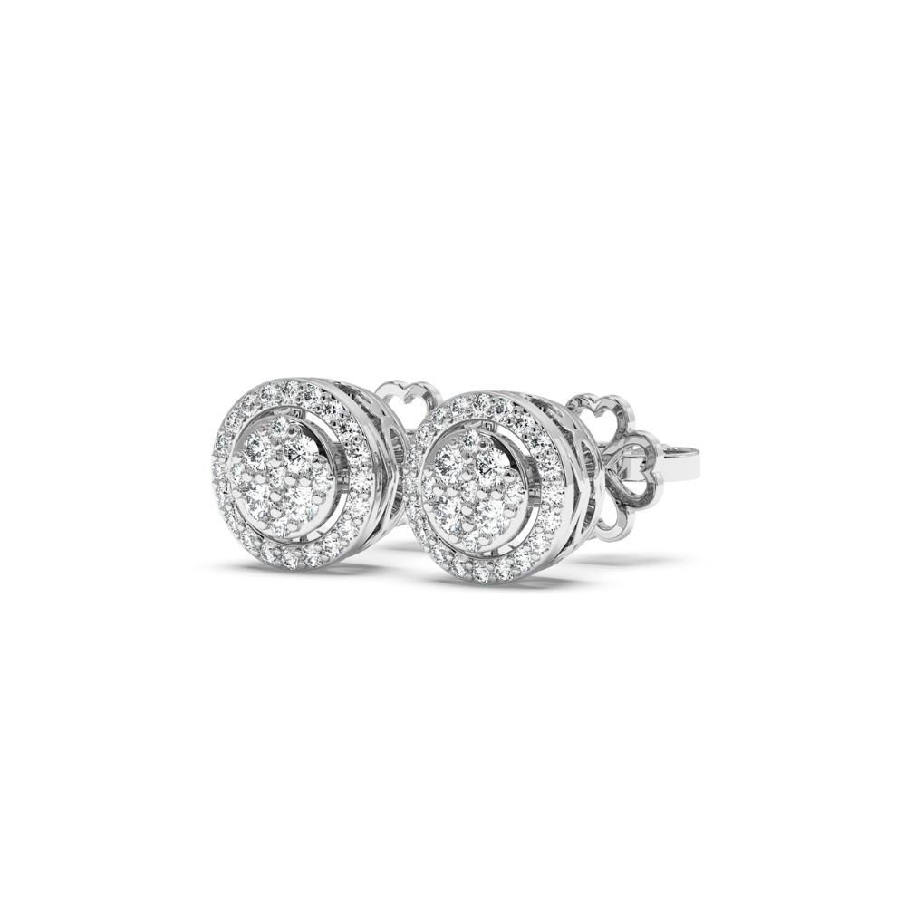 0.30 ct diamond earrings