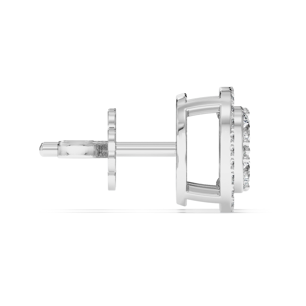 0.36 ct diamond earrings