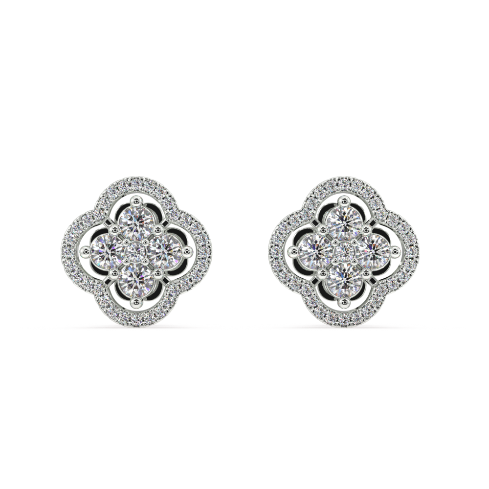 0.50 ct diamond earrings