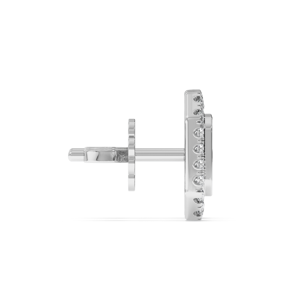 0.70 ct diamond earrings