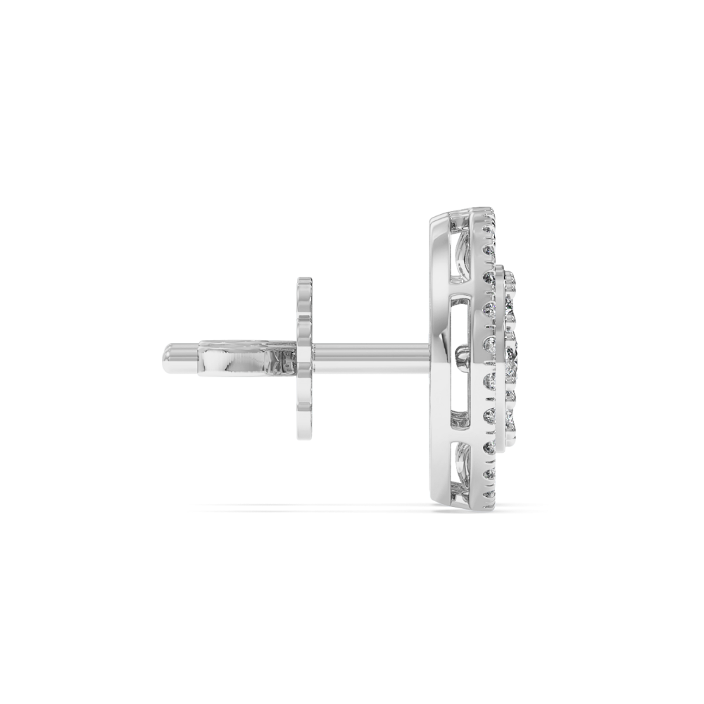 0.82 ct diamond earrings