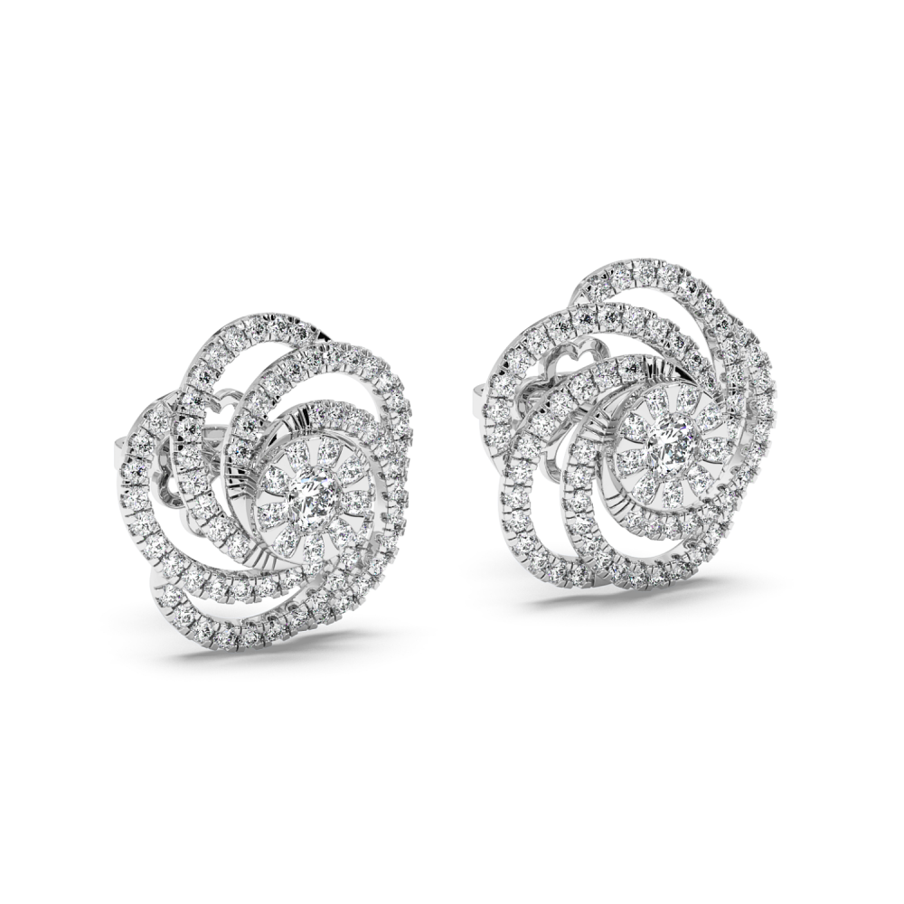 0.83ct Diamond Earrings