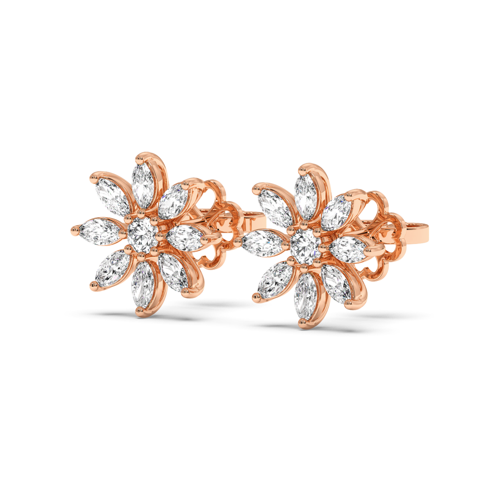 1.01ct Diamond Earrings