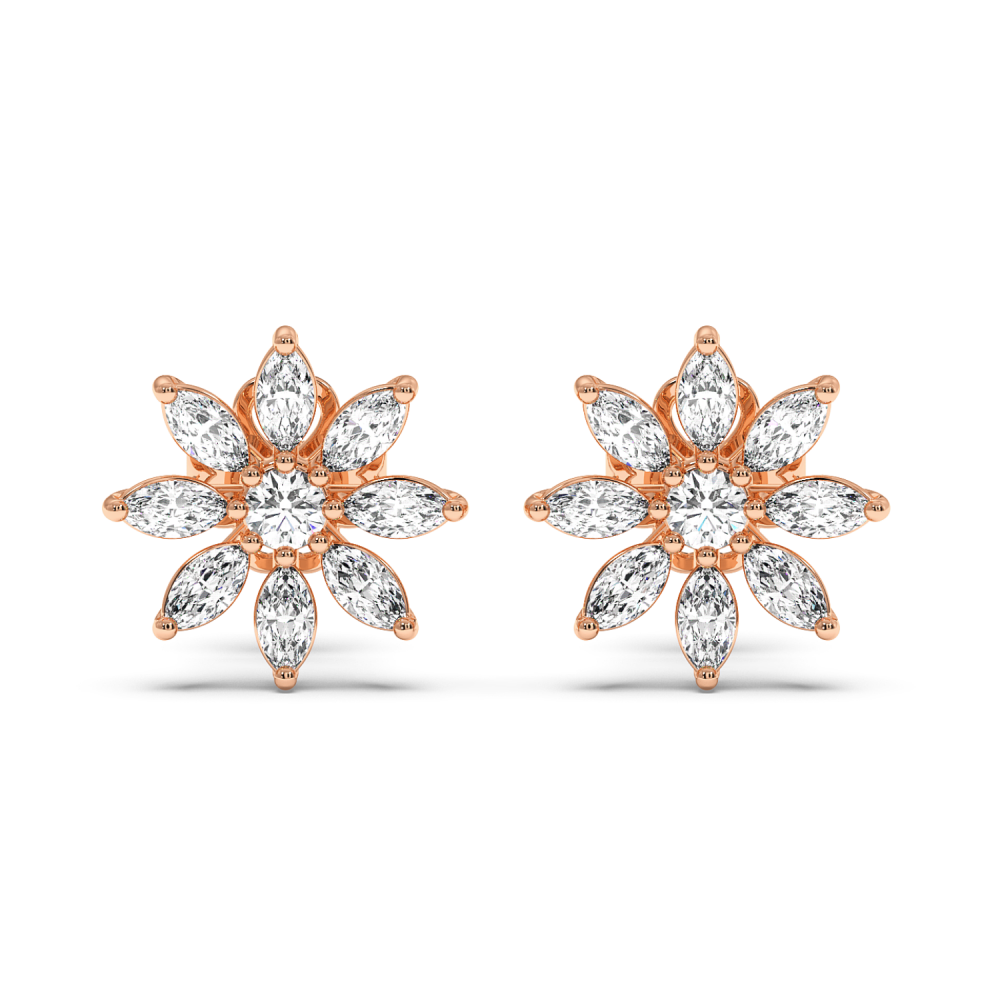 1.01ct Diamond Earrings