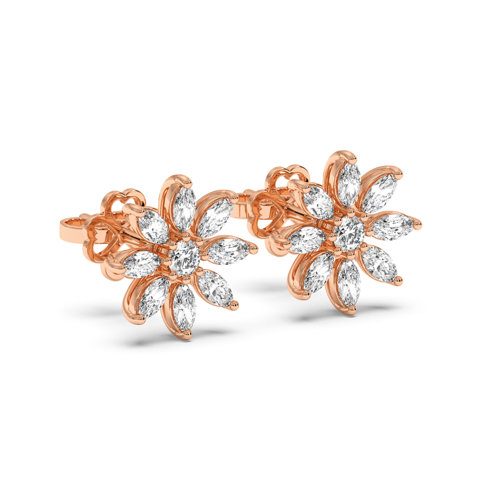 1.01ct Diamond Earrings