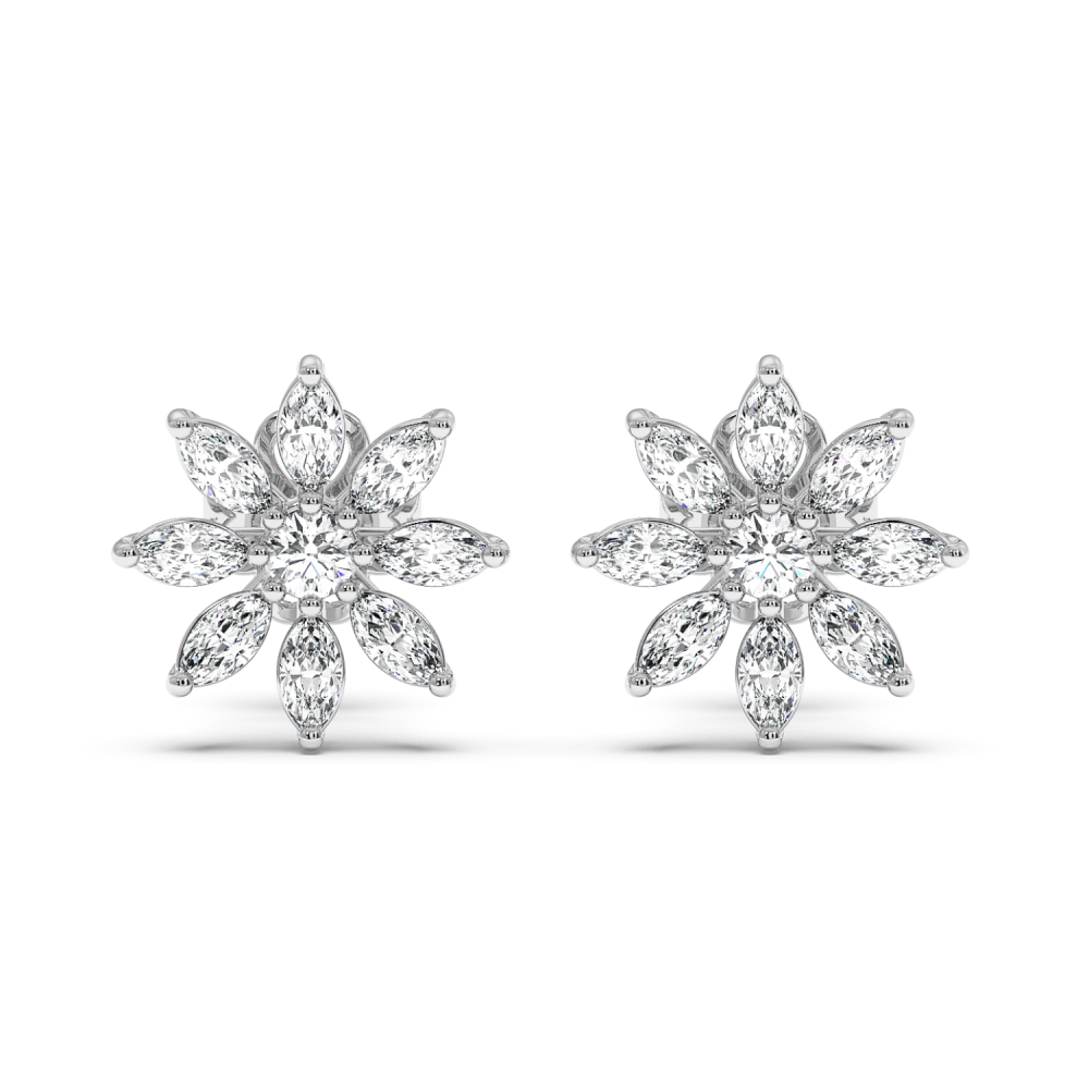 1.01ct Diamond Earrings
