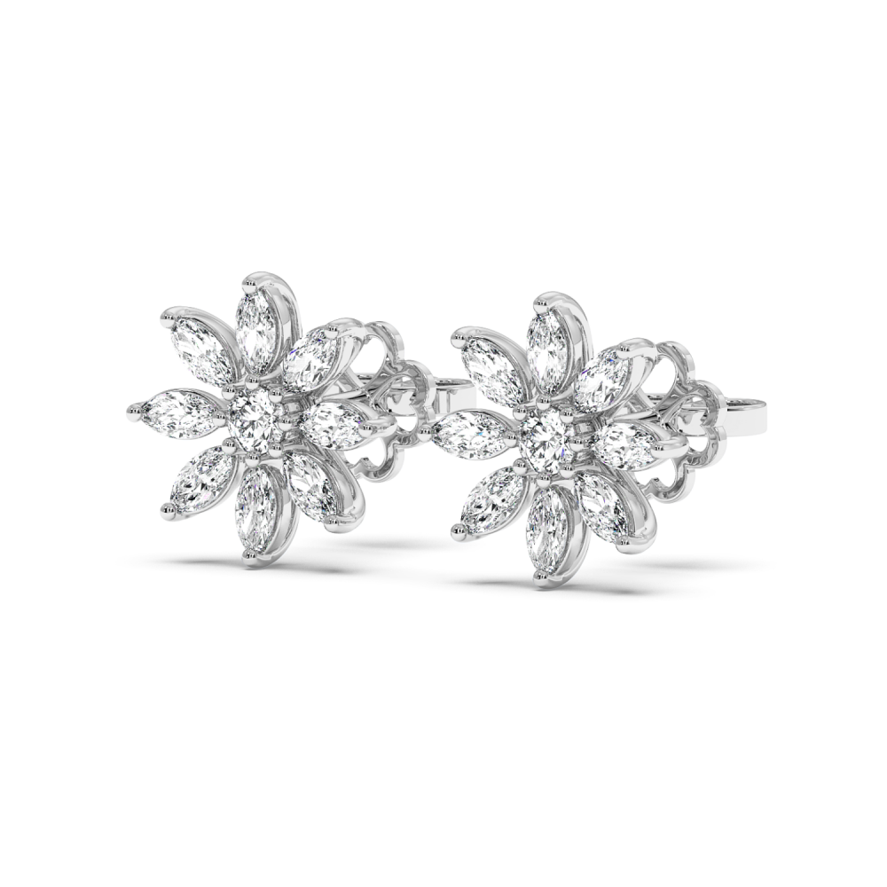 1.01ct Diamond Earrings