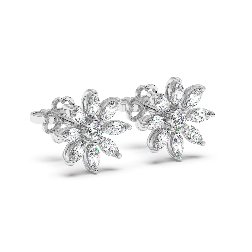 1.01ct Diamond Earrings