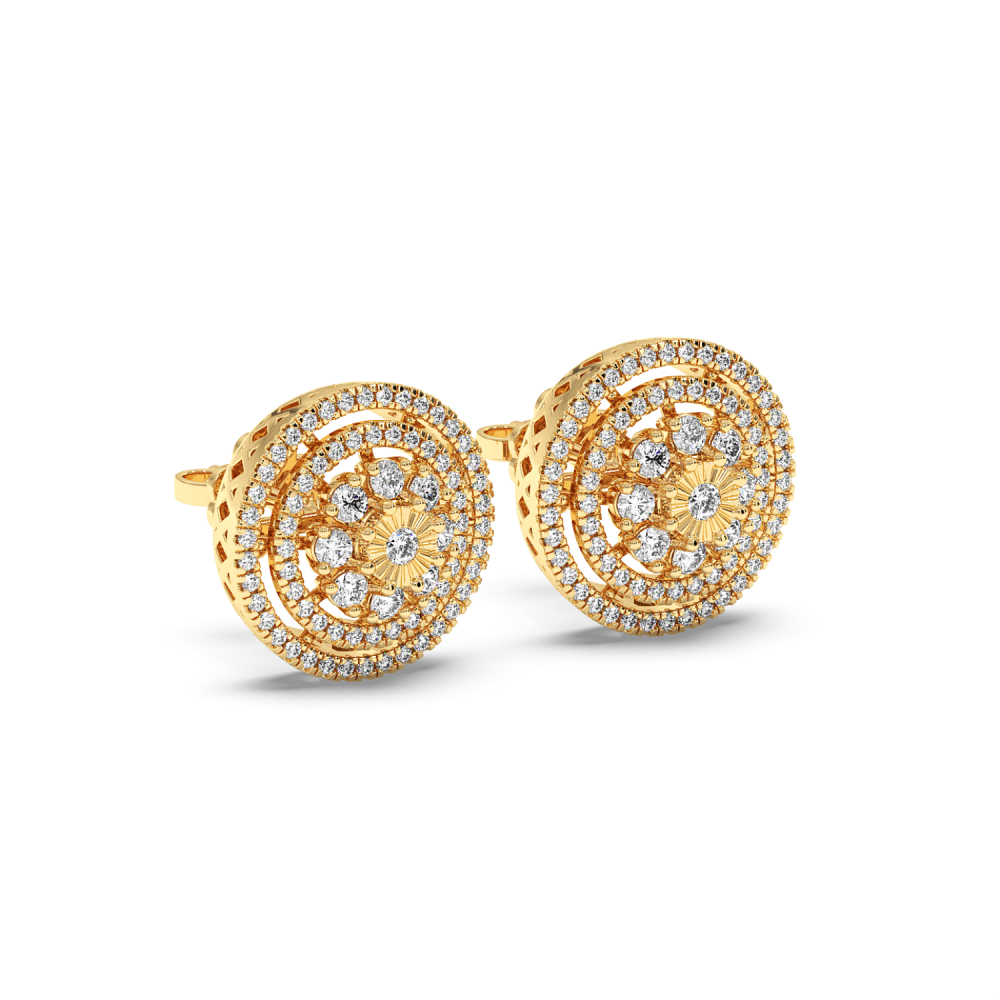 1.01ct Diamond Earrings