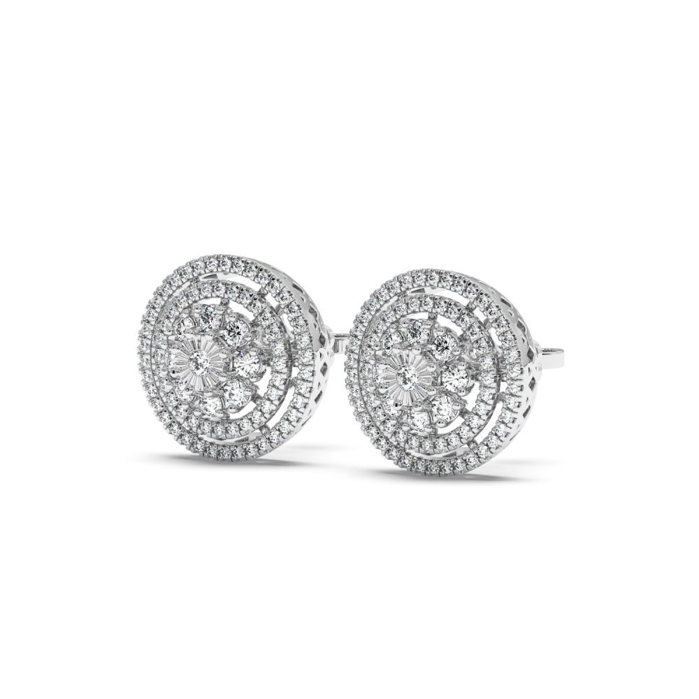 1.01ct Diamond Earrings