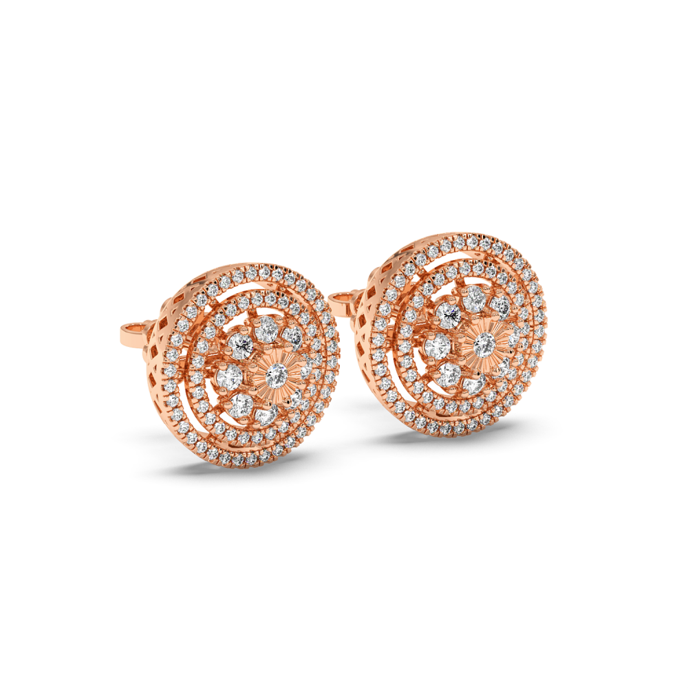 1.01ct Diamond Earrings
