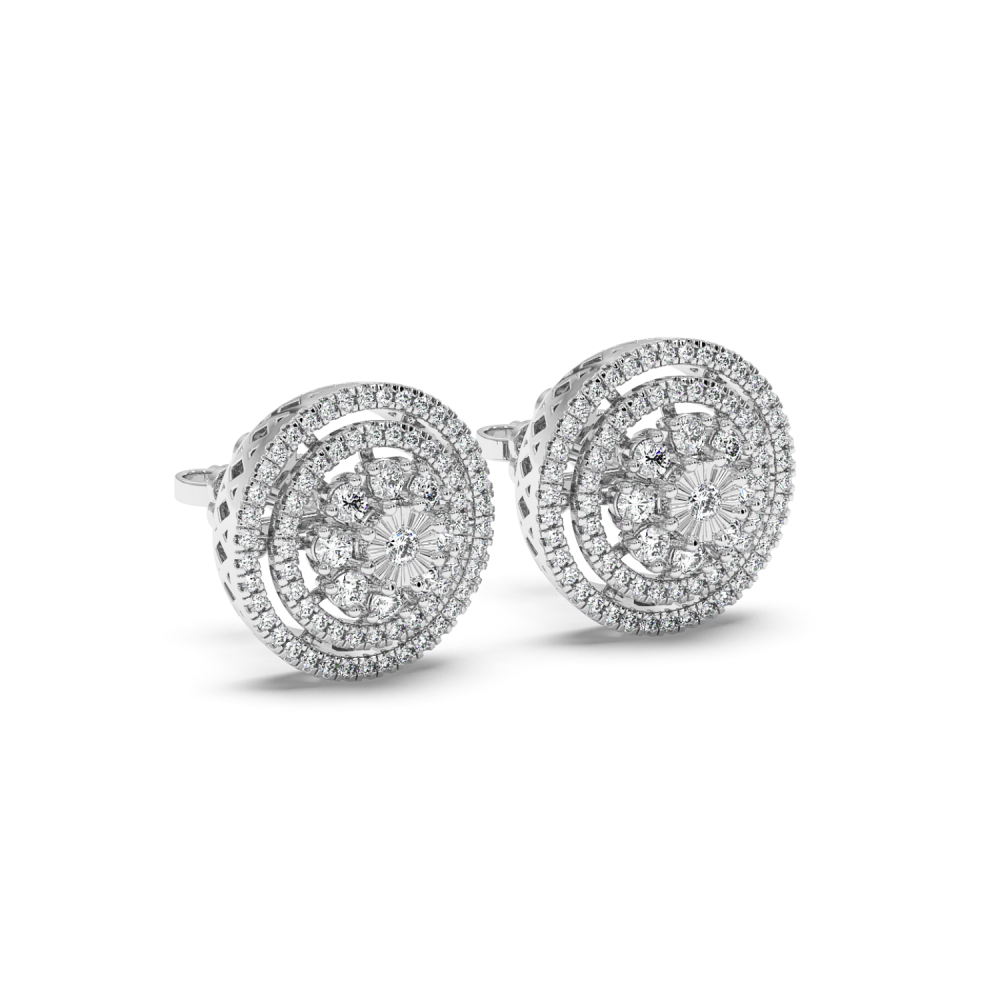 1.01ct Diamond Earrings