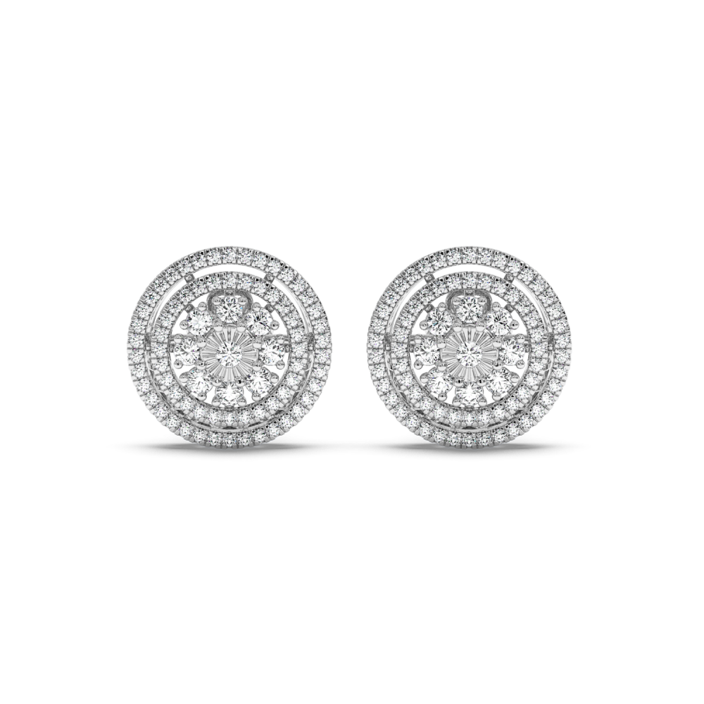1.01ct Diamond Earrings