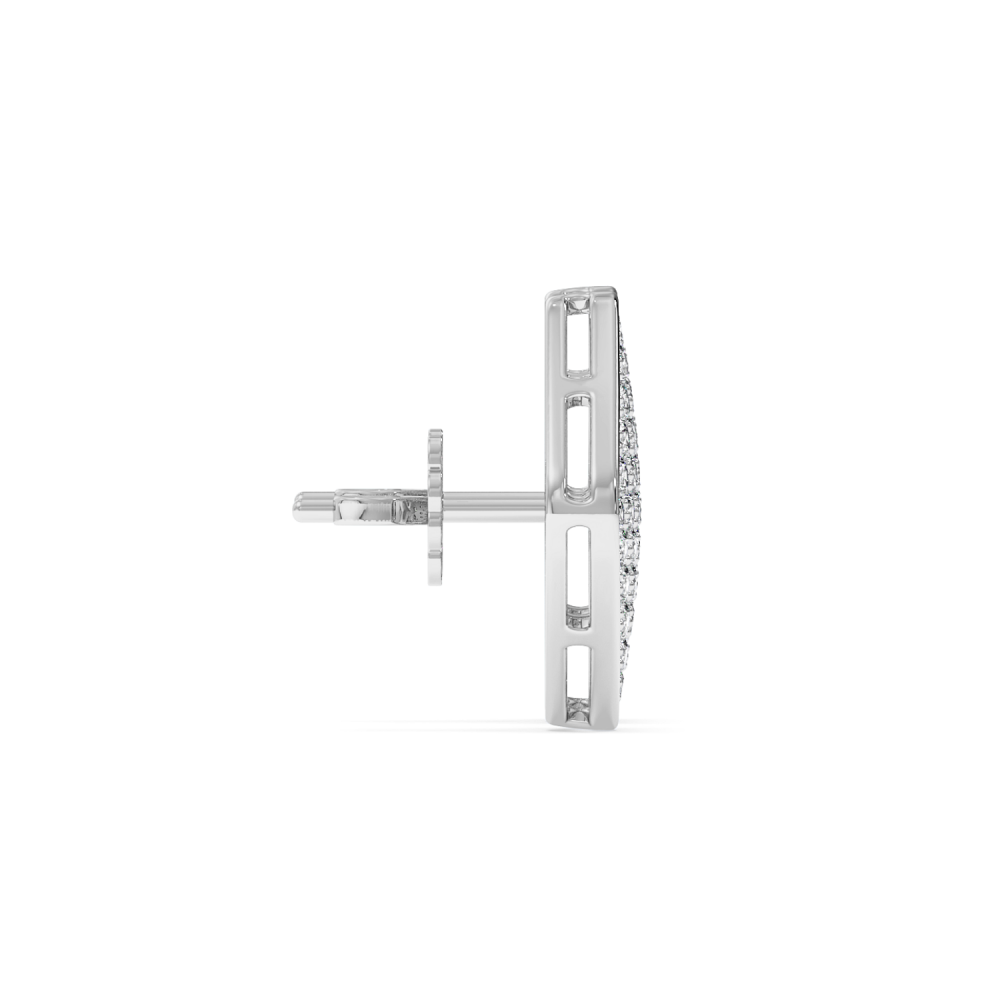 2.08 ct diamond earrings