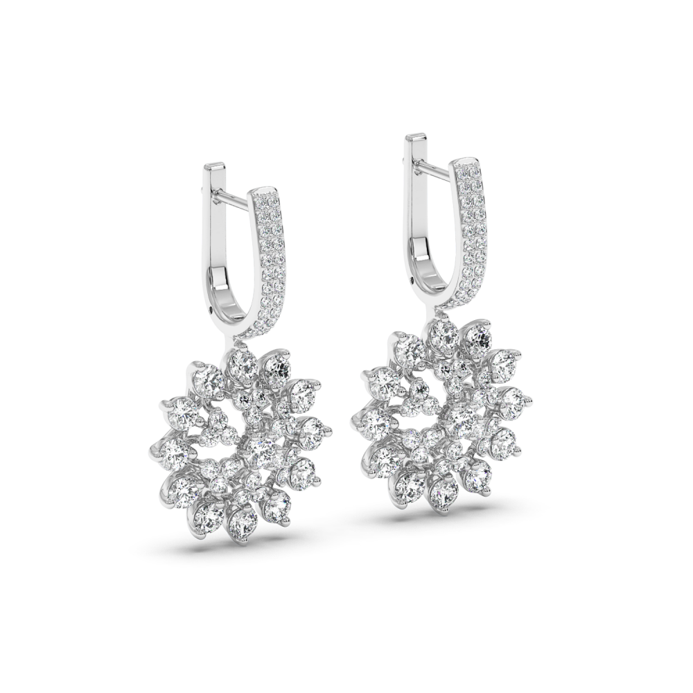 2.14ct Diamond Earrings