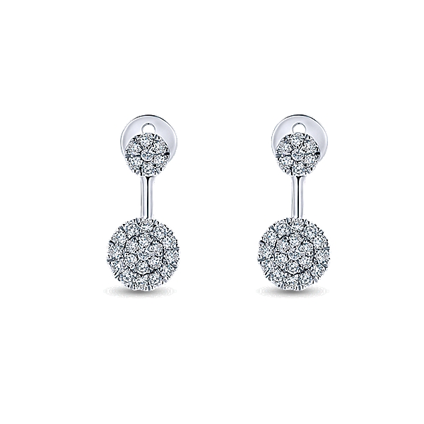 0.50 ct diamond earrings