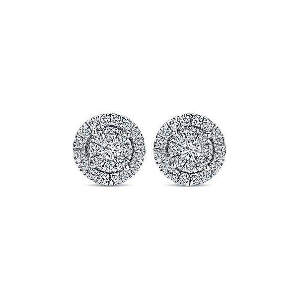 0.53 ct diamond earrings