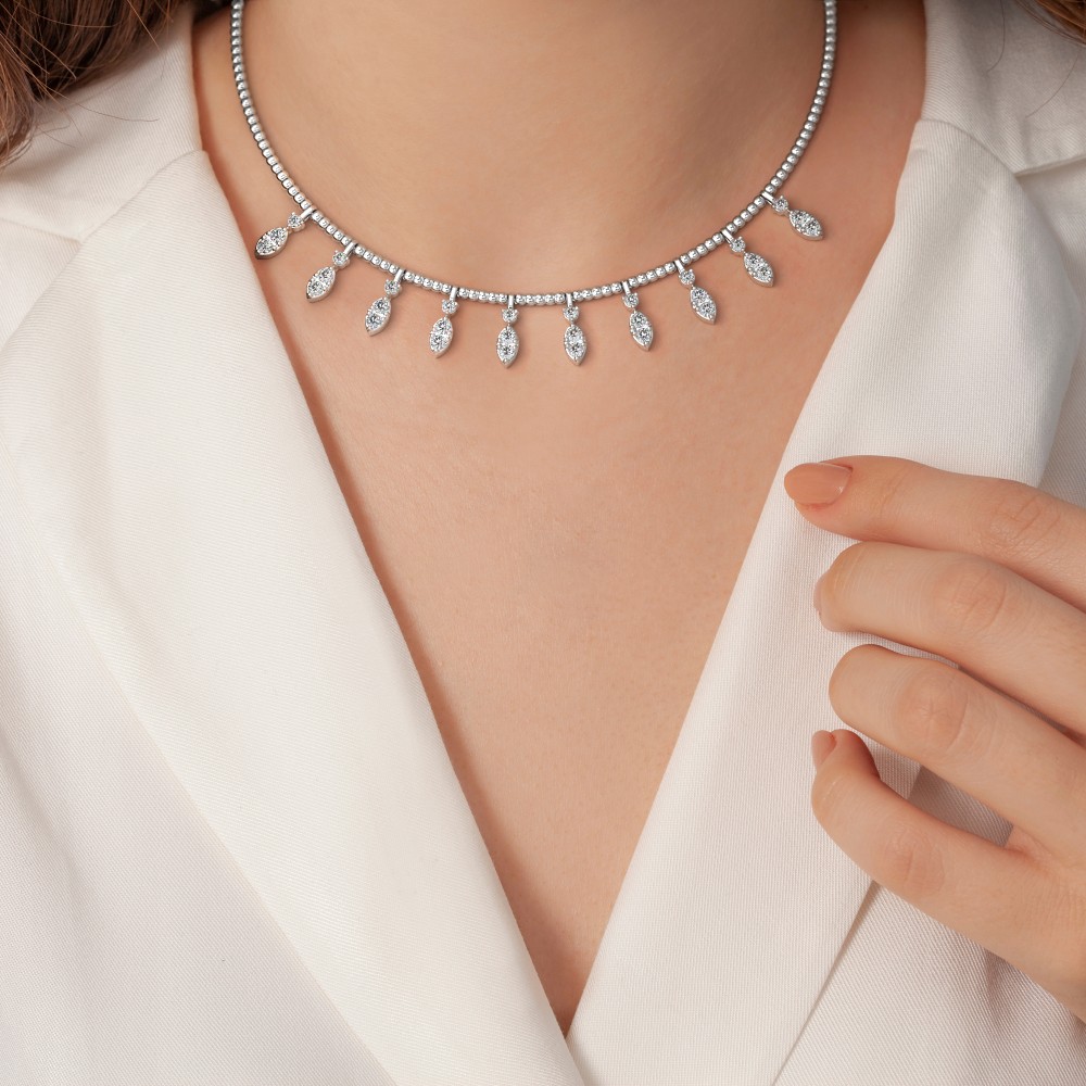 3.52ct Diamond Choker