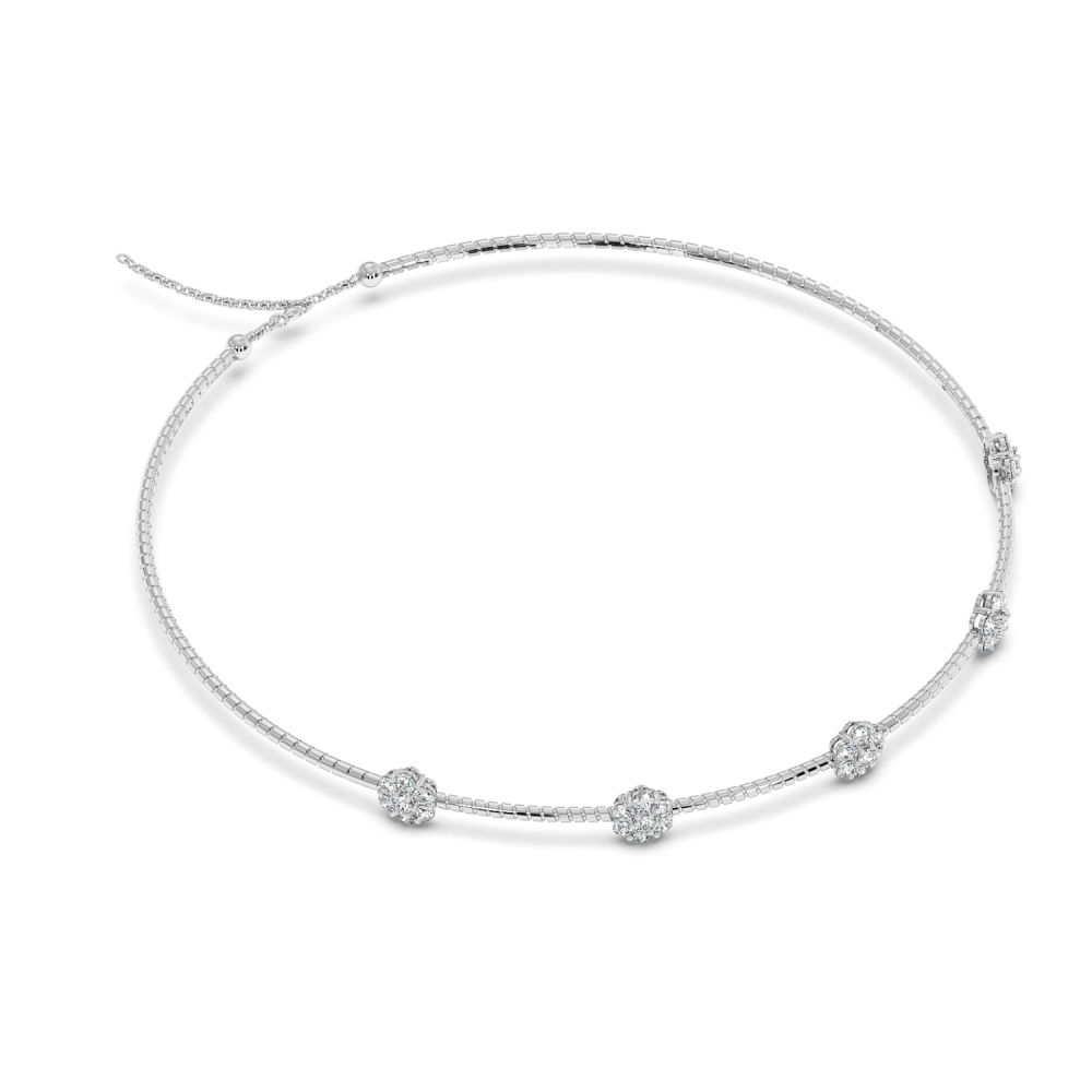3.85ct Diamond Choker