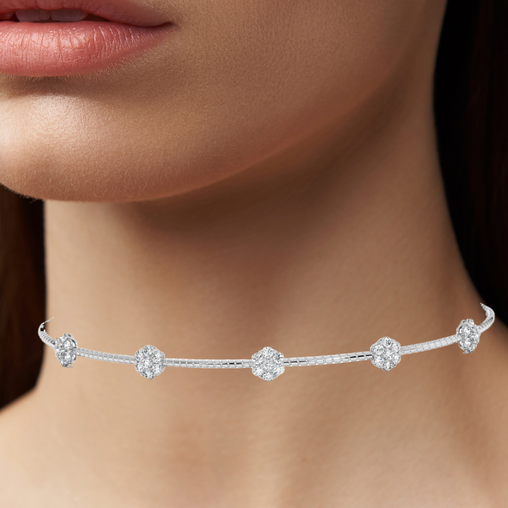 3.85ct Diamond Choker